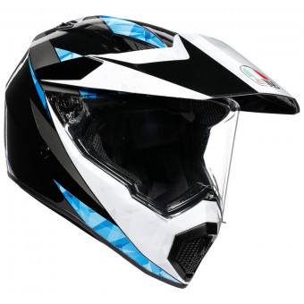 Integral AGV AX-9 North Negro Blanco Azul