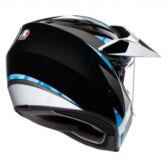 AGV AX-9 North Negro Blanco Azul