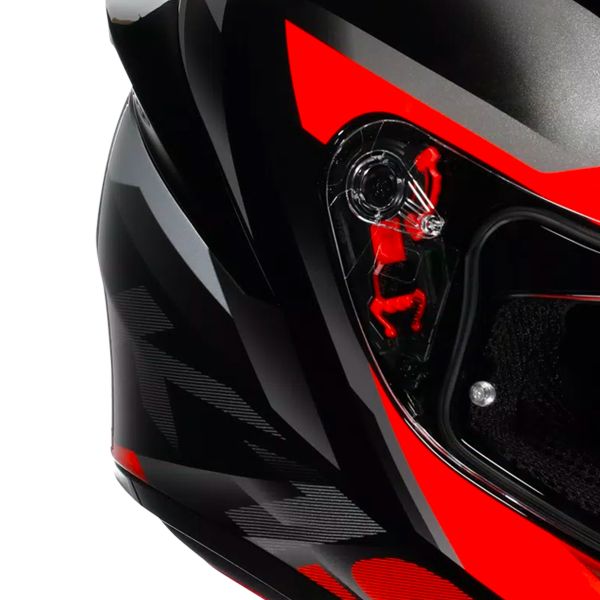 AGV K1 S Fastlap Black Grey Red