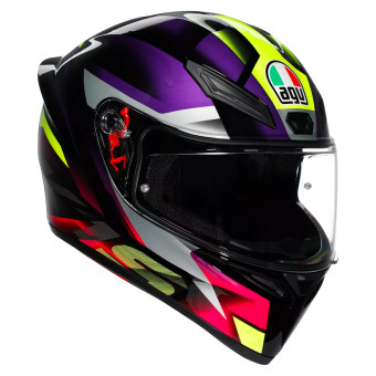 Integral AGV K1 S Fastlap Black Purple Pink
