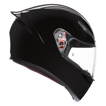 AGV K1 S Mono Black + Kit Bluetooth Lokui K30