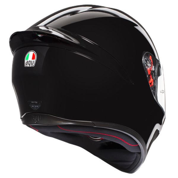 AGV K1 S Mono Black + Kit Bluetooth Lokui K30