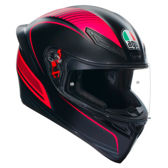 Integral AGV K1 S Multi Warmup Black Pink