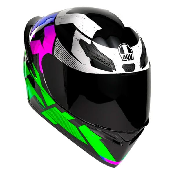 Integral AGV K1 S Punkpulse Black Purple Lime