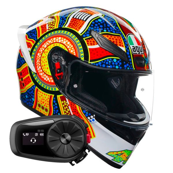 Integral AGV K1 S Top Dreamtime + Kit Bluetooth 5S Solo