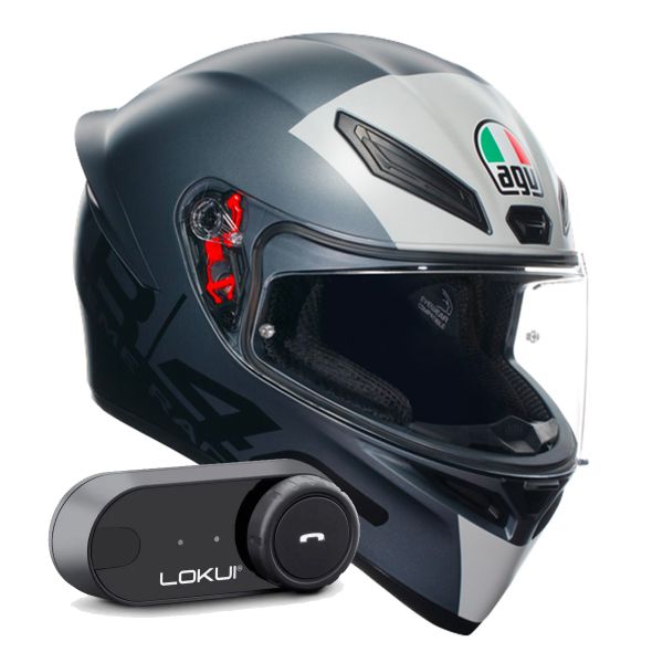 Integral AGV K1 S Top Limit 46 + Kit Bluetooth Lokui K30 Integral AGV K1 S Top Limit 46 + Kit Bluetooth Lokui K30