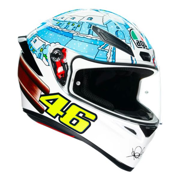Integral AGV K1 S Top Rossi Winter Test 2017 Integral AGV K1 S Top Rossi Winter Test 2017