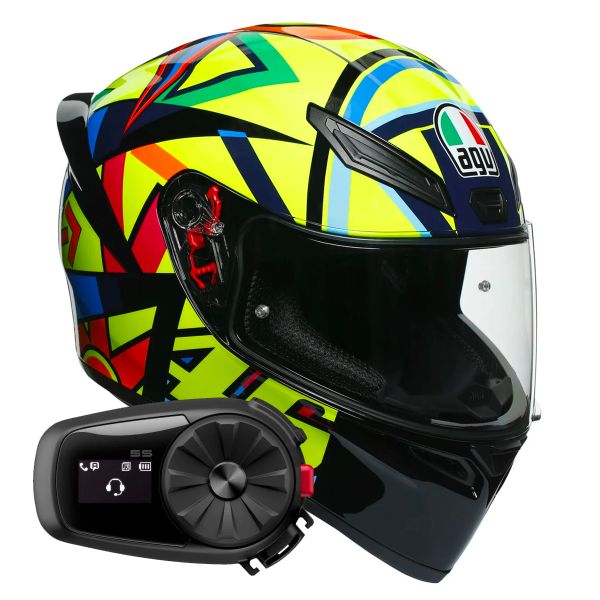 Integral AGV K1 S Top Soleluna 2017 + Kit Bluetooth 5S Solo Integral AGV K1 S Top Soleluna 2017 + Kit Bluetooth 5S Solo