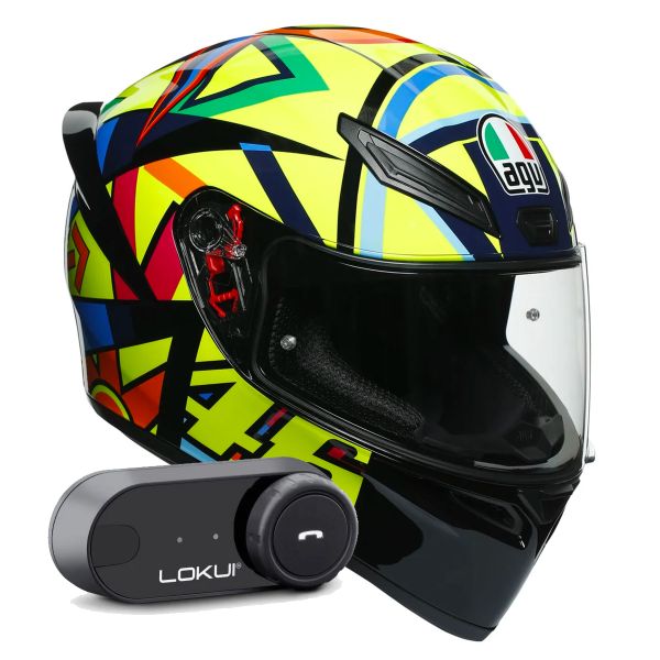 Integral AGV K1 S Top Soleluna 2017 + Kit Bluetooth Lokui K30 Integral AGV K1 S Top Soleluna 2017 + Kit Bluetooth Lokui K30