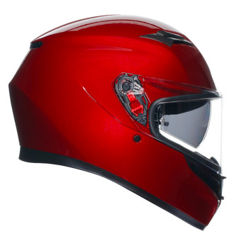 AGV K3 Mono Competition Red + Kit Bluetooth BT Mini