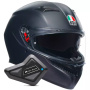 Casque Integral AGV K3 Mono Matt Black + Kit Bluetooth BT Mini