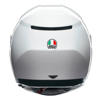 AGV K3 Mono Silk White + Kit Bluetooth BT Mini