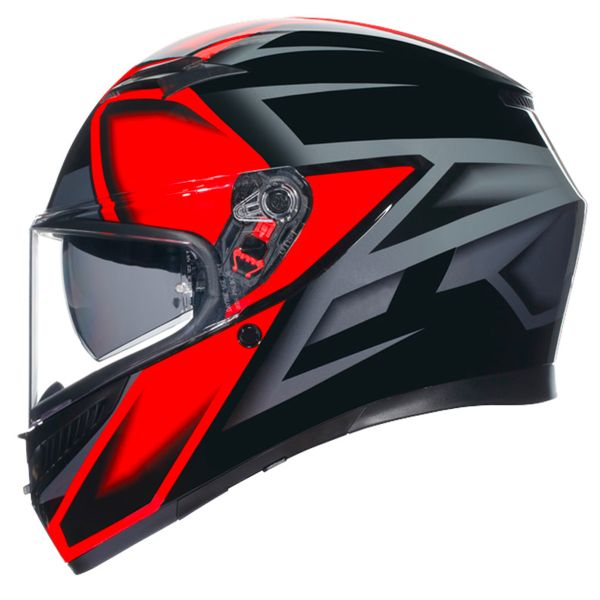 AGV K3 Multi Compound Black Red