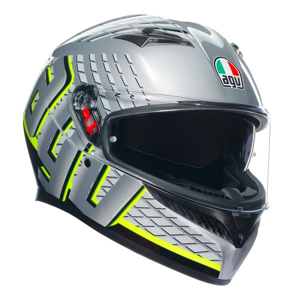 Integral AGV K3 Multi Fortify Grey Black Yellow Fluo