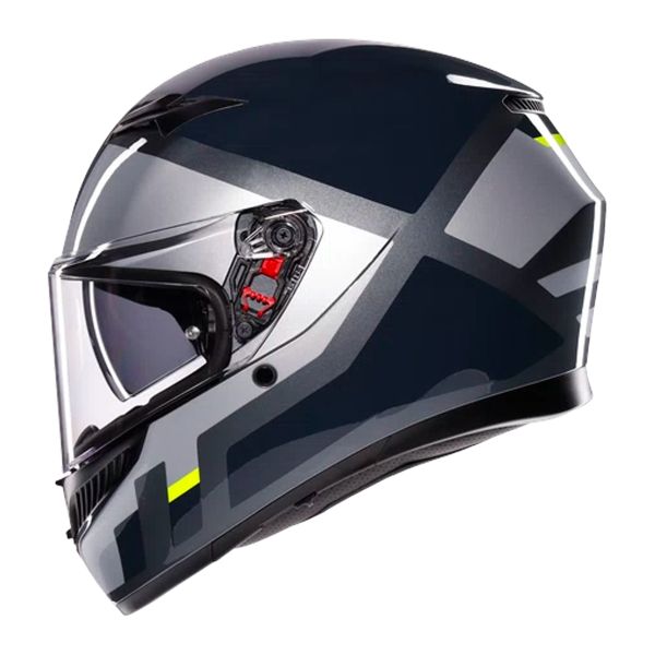 AGV K3 Shade Grey Yellow Fluo