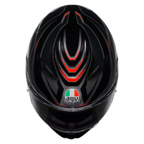 AGV K3 Syth Black Red