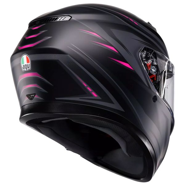 AGV K3 Syth Matt Black Pink
