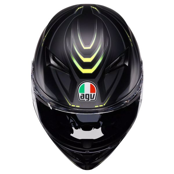 AGV K3 Syth Matt Black Yellow Fluo