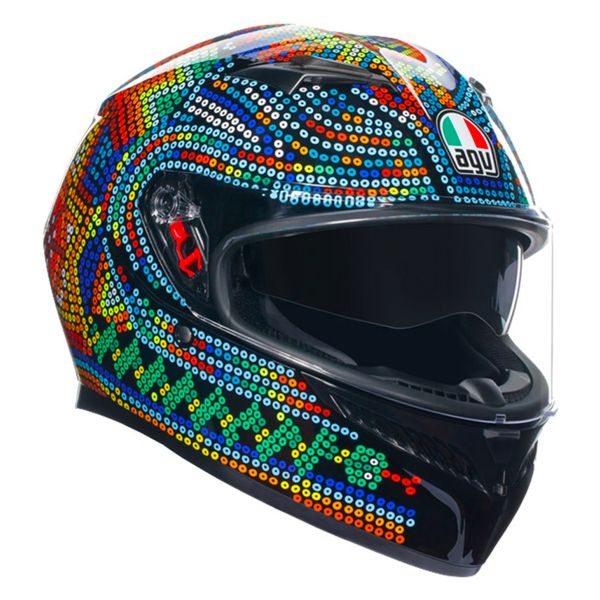 AGV K3 Top Rossi Winter Test 2018 + Kit Bluetooth BT Mini