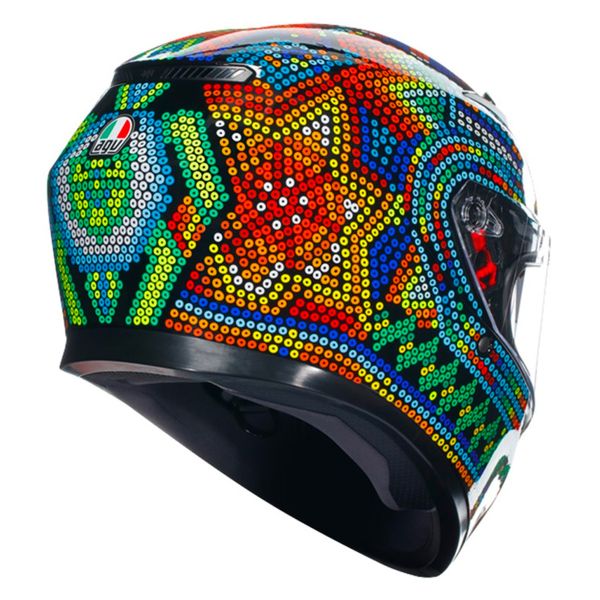 AGV K3 Top Rossi Winter Test 2018 + Kit Bluetooth BT Mini