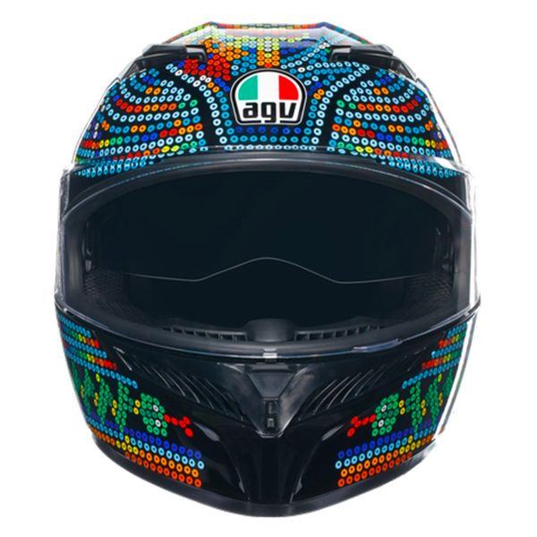 AGV K3 Top Rossi Winter Test 2018 + Kit Bluetooth BT Mini