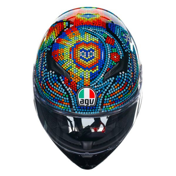 AGV K3 Top Rossi Winter Test 2018 + Kit Bluetooth BT Mini