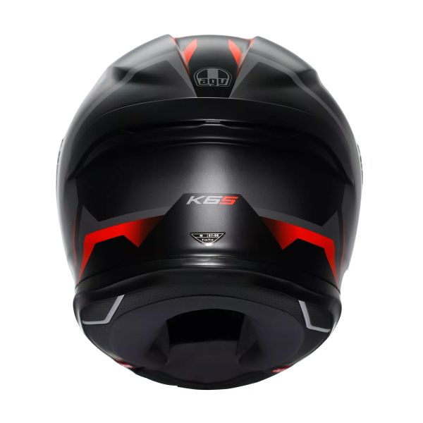 AGV K6 S Karve Matt Black Grey Red