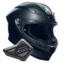 Casque Integral AGV K6 S Mono Matt Black + Kit Bluetooth BT Mini