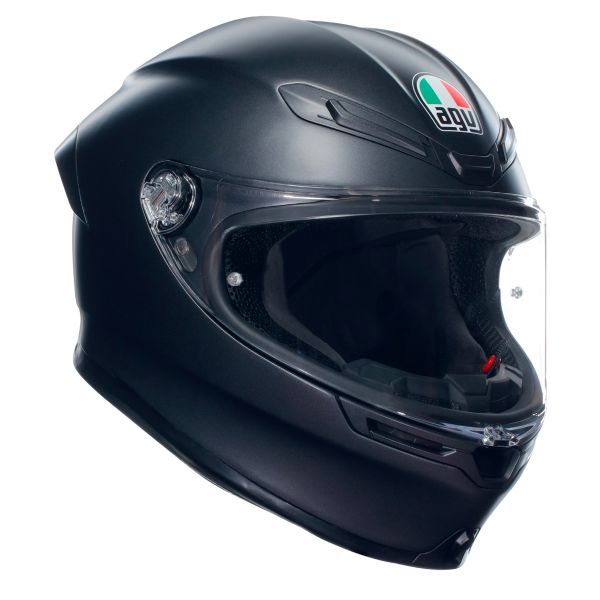 Casco moto AGV K6 S Mono Matt Black Al Mejor Precio