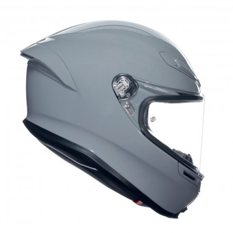 AGV K6 S Mono Nardo Grey + Kit Bluetooth Lokui K30