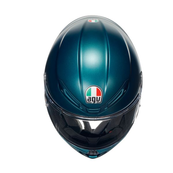 AGV K6 S Mono Petrolio Matt + Kit Bluetooth BT Mini
