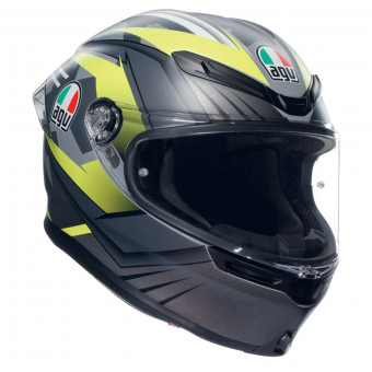 Integral AGV K6 S Multi Excite Matt Camo Fluo Yellow