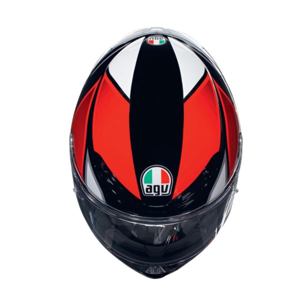 AGV K6 S Multi Hyphen Black Red White