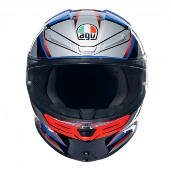 AGV K6 S Multi Slashcut Black Blue Red + Kit Bluetooth 5S Solo
