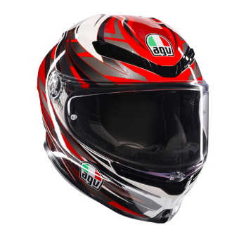 Integral AGV K6 S Reeval White Red Grey