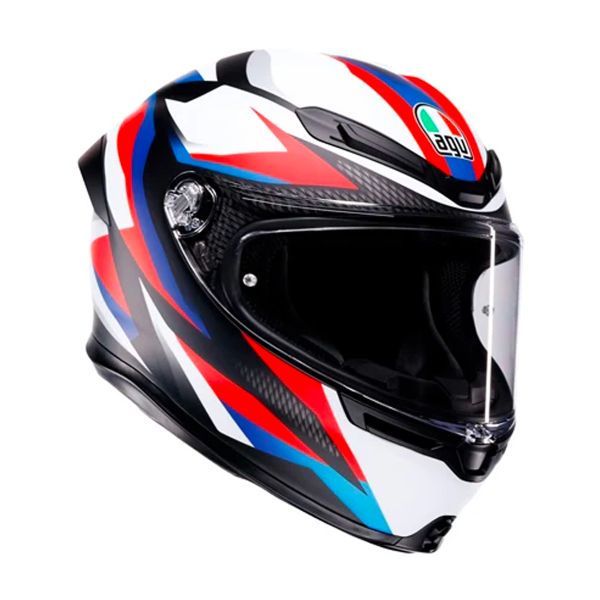 Integral AGV K6 S Timewarp Matt Black Red Blue