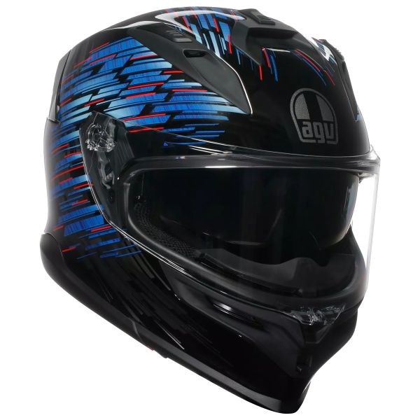 Integral AGV K7 Genisys Black Blue Grey Integral AGV K7 Genisys Black Blue Grey