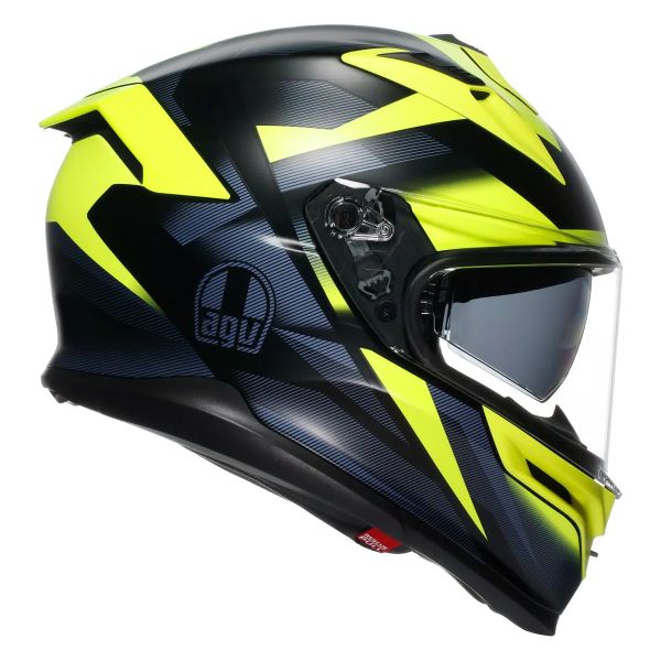 AGV K7 Glimpse Black Yellow Fluo