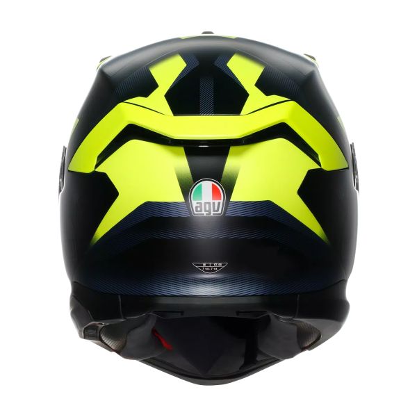 AGV K7 Glimpse Black Yellow Fluo