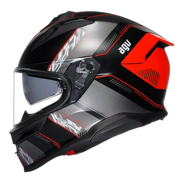 AGV K7 Kyber Black Red