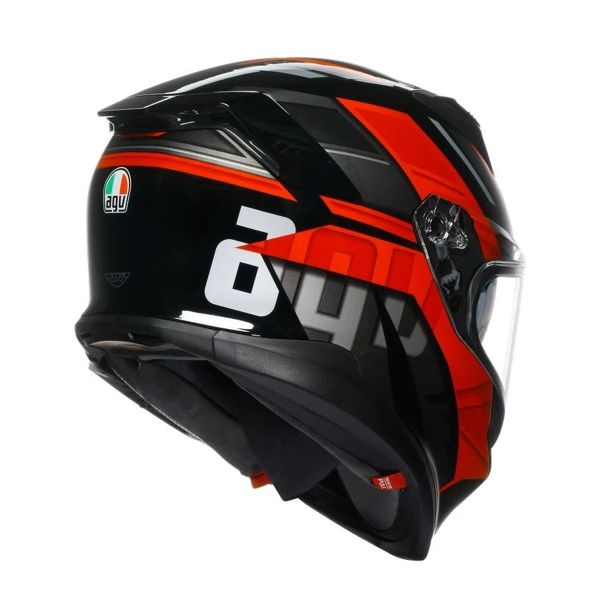 AGV K7 Taurax Black Red