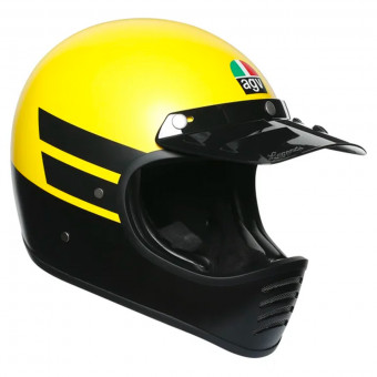 Casque Integral AGV X101 Dust Matt Yellow Black Casque Integral AGV X101 Dust Matt Yellow Black