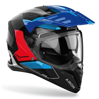 Casque Integral Airoh Bandit Tune Blue Red Casque Integral Airoh Bandit Tune Blue Red