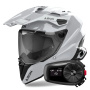 Casque Integral Airoh Commander 2 Color Cement Grey + Kit Bluetooth 5S Solo