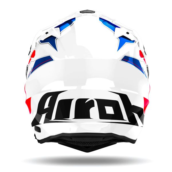 Airoh Commander 2 Reveal Blue Red + Kit Bluetooth Lokui K30