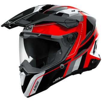 Integral Airoh Commander 2 Skip Rojo Brillo