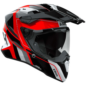 Airoh Commander 2 Skip Rojo Brillo