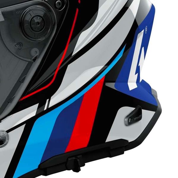 Airoh Commander 2 Skip Blanco Rojo Brillo