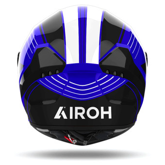 Airoh Connor Achieve Blue + Kit Bluetooth Lokui K30