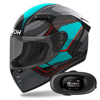 Integral Airoh Connor Dunk + Kit bluetooth 5R Lite Solo